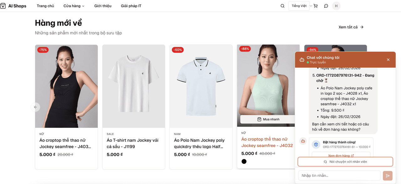 Đừng chỉ xây dựng Chatbot, hãy xây dựng một "Shopping Agent" thực thụ