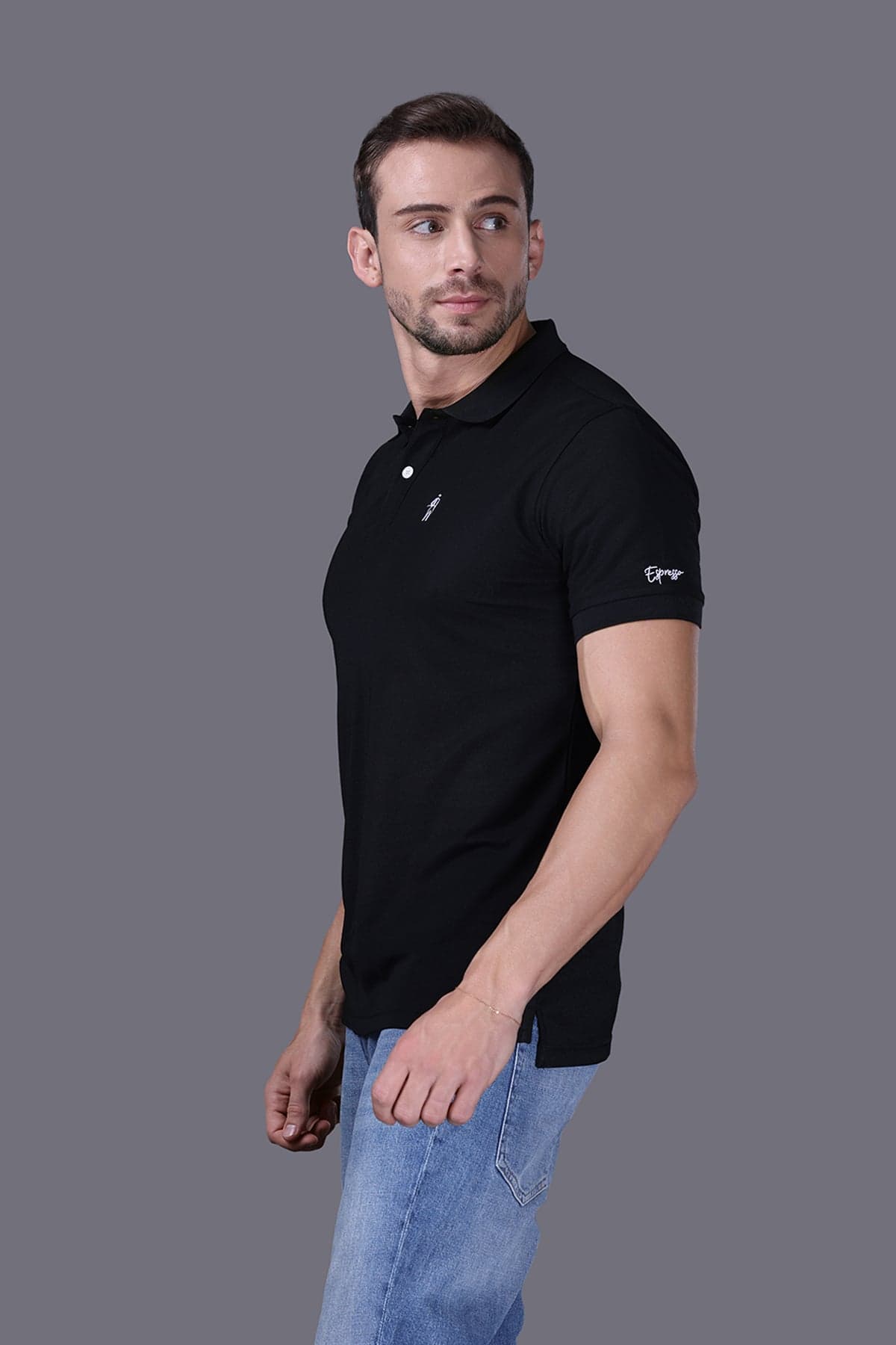 Áo Polo Nam Jockey poly cafe thêu logo Full Boy - J4027 - 4