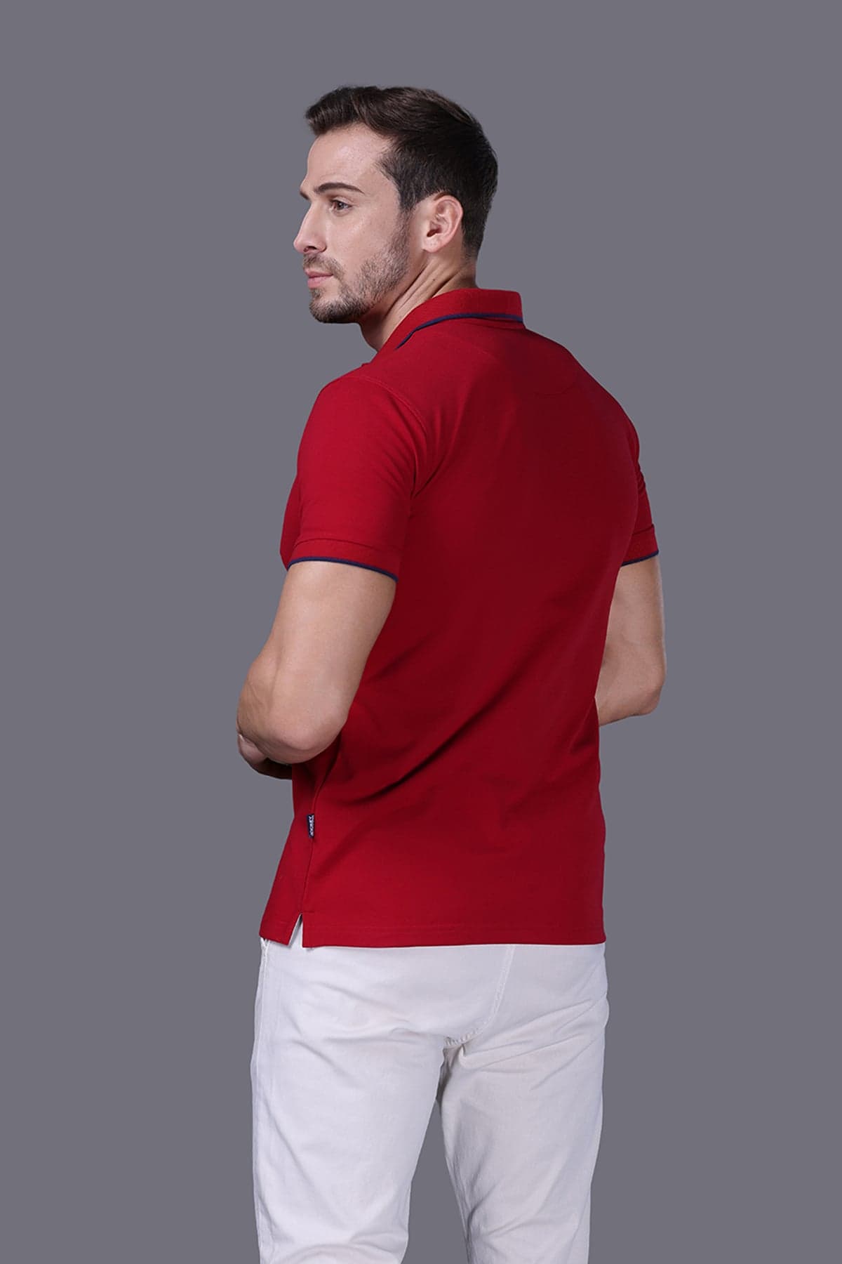 Áo Polo Nam Jockey cotton CVC thêu logo Full Boy - 1314 - 2