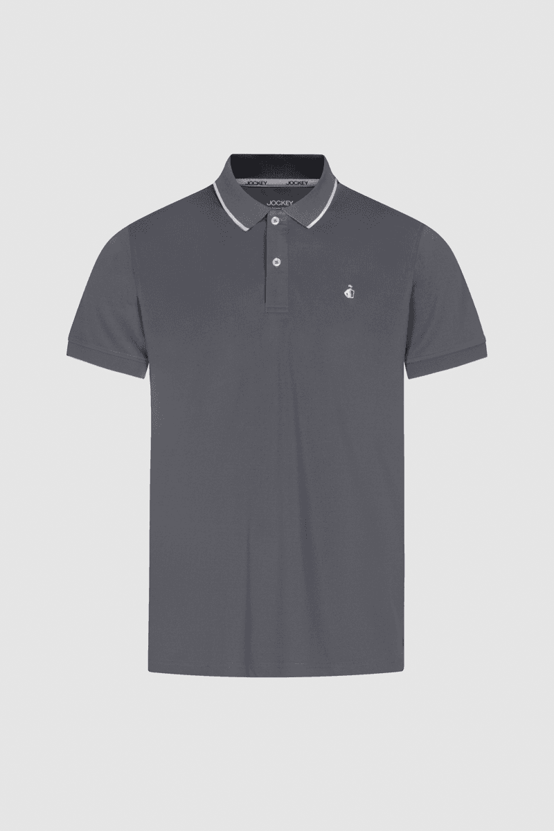 Áo Polo Nam Jockey poly quickdry thêu logo Half Boy - J1313 - 4