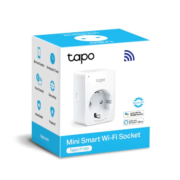 Ổ cắm thông minh TP-Link Tapo P100 – Wifi, đo điện năng, hẹn giờ