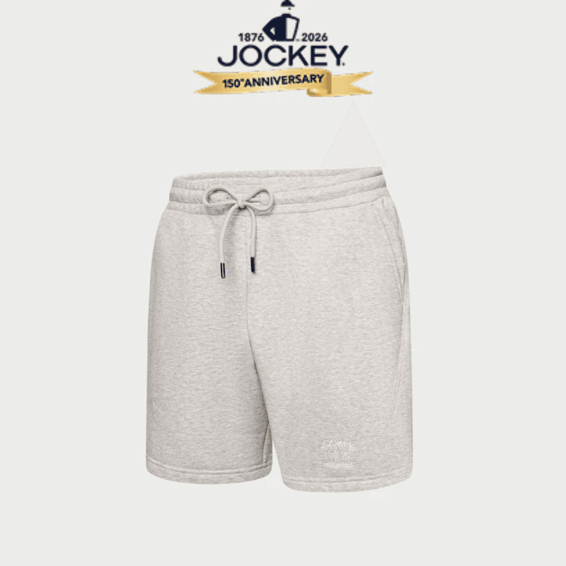 Quần short Nam Jockey thun da cá thêu logo - J4092
